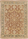 Surya Hillcrest HIL-9009 Taupe Hand Knotted Area Rug 8' X 11'