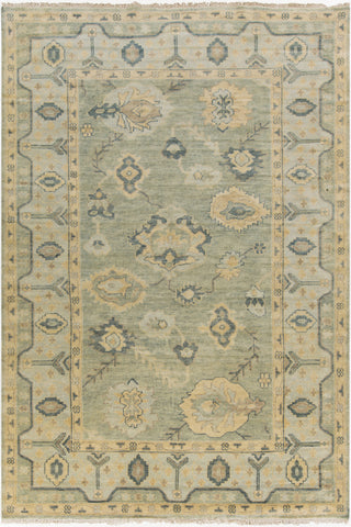 Surya Hillcrest HIL-9017 Olive Area Rug 5'6'' x 8'6''