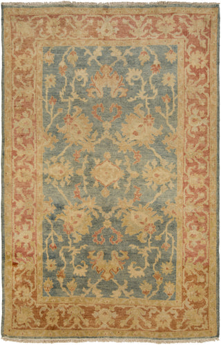 Surya Hillcrest HIL-9026 Teal Area Rug 5'6'' x 8'6''