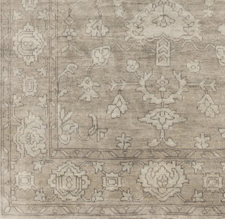 Surya Hillcrest HIL-9034 Silver Gray Hand Knotted Area Rug Sample Swatch