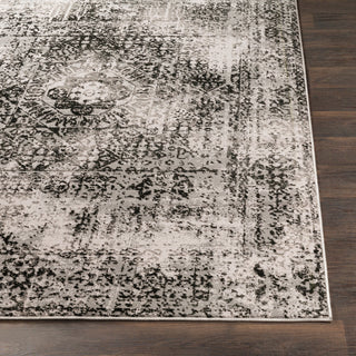 Surya Himalayan HIM-2306 Lavender Medium Gray Black Area Rug Mirror Detail Image