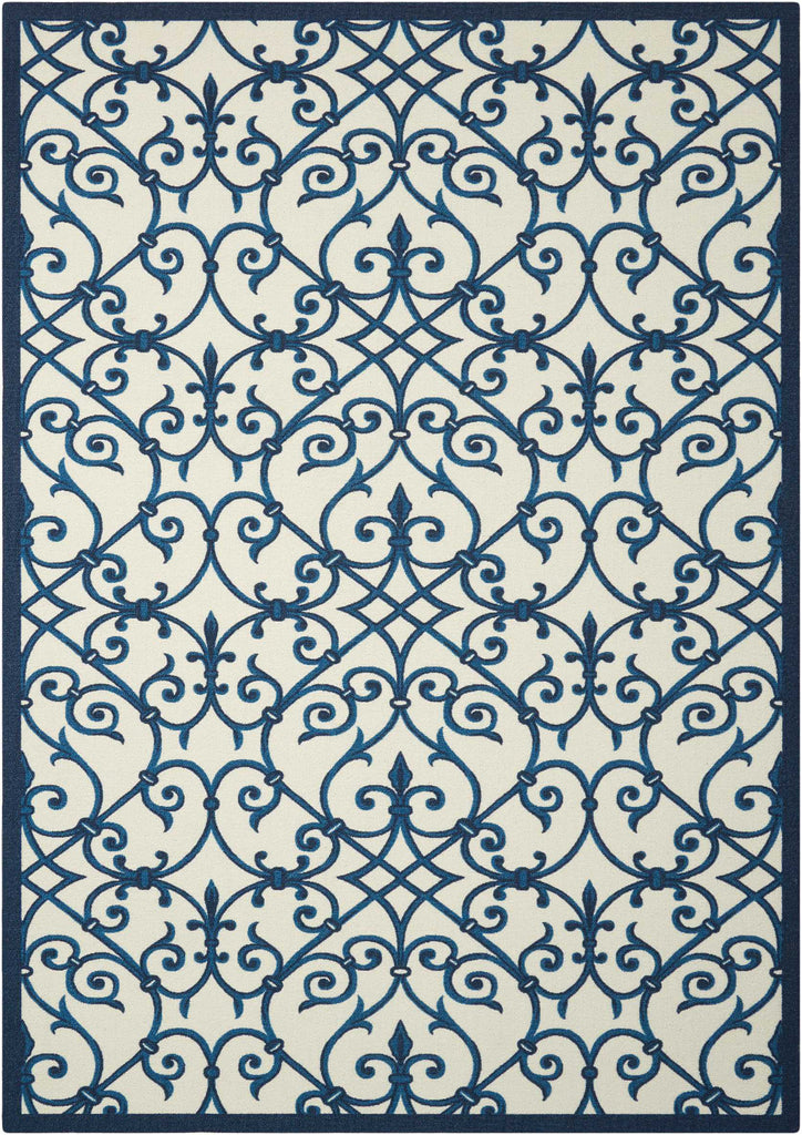 Nourison Home and Garden RS093 Blue Area Rug main image
