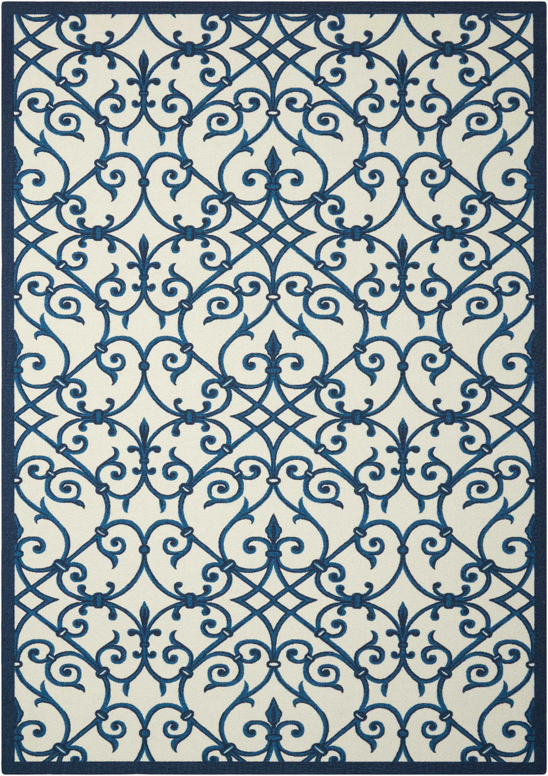 Nourison Home and Garden RS093 Blue Area Rug main image