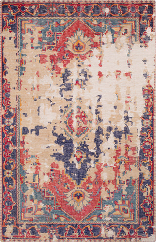 Surya Hoboken HOO-1021 Brick Navy Bright Red Wheat Teal Mustard Area Rug main image