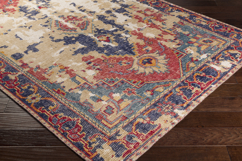 Surya Hoboken HOO-1021 Area Rug Corner Image Feature