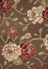 KAS Horizon 5703 Mocha Flora Machine Woven Area Rug