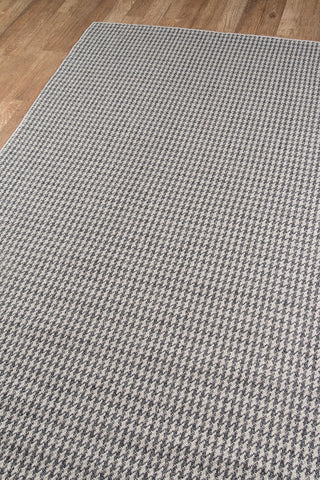 Momeni Houndstooth HOU-C Charcoal Area Rug by Broadloom Corner Image