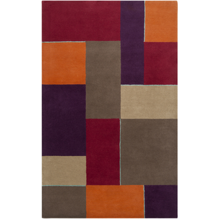 Surya HQL-8004 Eggplant Area Rug by Harlequin 5' x 8'