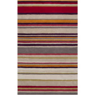 Surya HQL-8010 Cherry Area Rug by Harlequin 5' x 8'