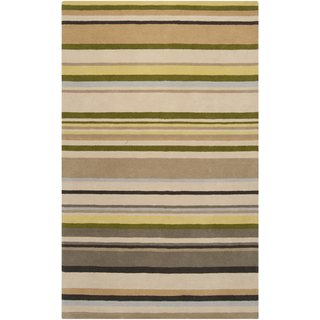 Surya HQL-8011 Beige Area Rug by Harlequin 5' x 8'