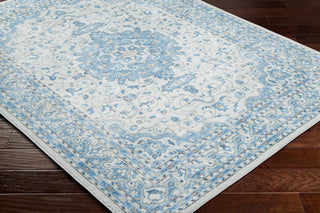 Surya Hera HRH-2308 Light Grey Area Rug Corner Shot