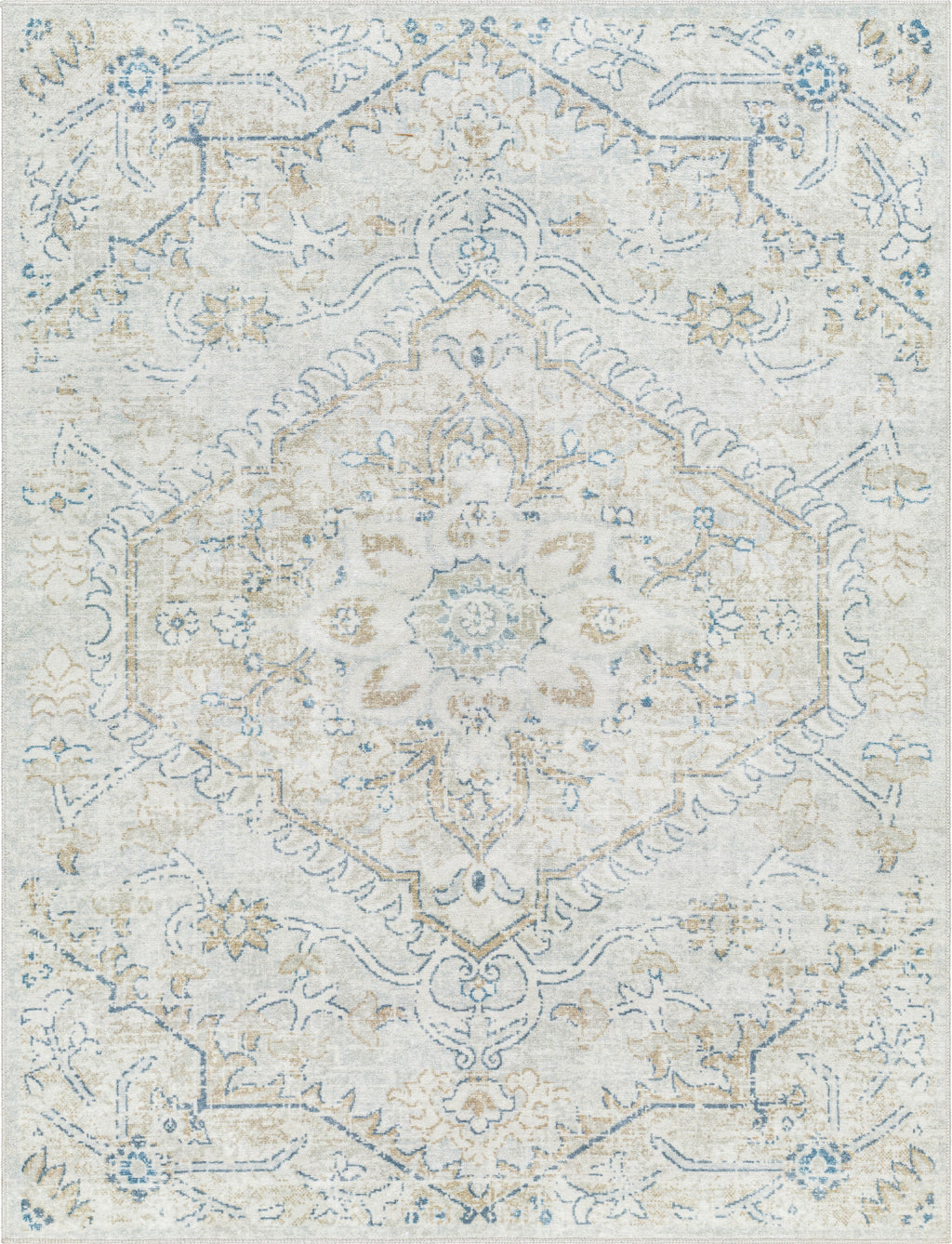 Surya Hera HRH-2310 Light Grey Area Rug main image