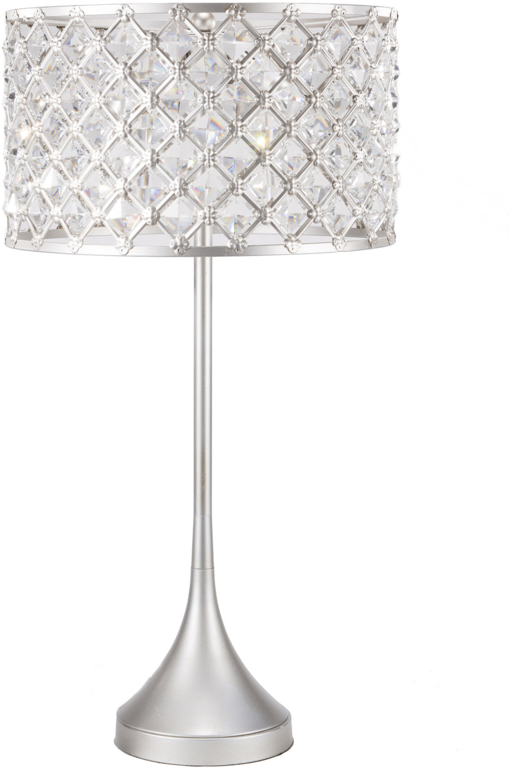 Surya Harlow HRLP-001 Silver Lamp Table Lamp