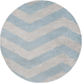 Surya Horizon HRZ-1007 Charcoal Area Rug 7'10'' Round