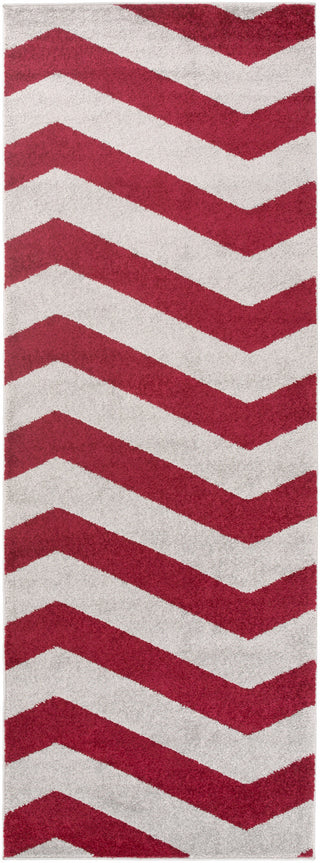 Surya Horizon HRZ-1009 Cherry Area Rug 2'7'' x 7'3'' Runner