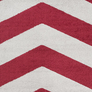 Surya Horizon HRZ-1009 Cherry Machine Loomed Area Rug Sample Swatch