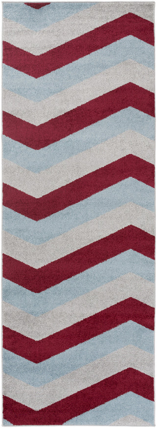 Surya Horizon HRZ-1010 Cherry Area Rug 2'7'' x 7'3'' Runner