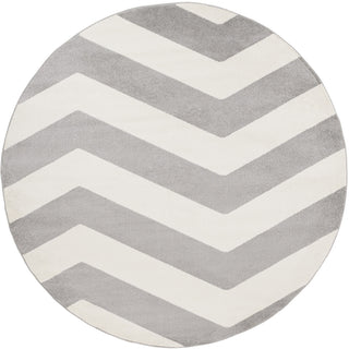 Surya Horizon HRZ-1011 Gray Area Rug 7'10'' Round