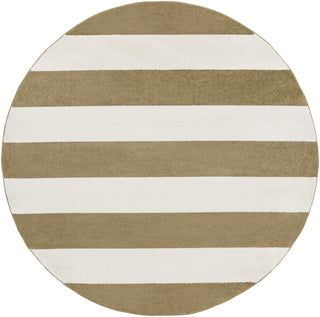 Surya Horizon HRZ-1015 Olive Area Rug 7'10'' Round