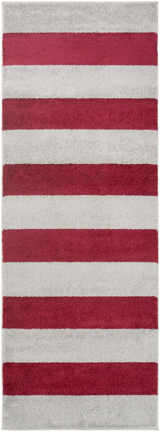 Surya Horizon HRZ-1016 Burgundy Area Rug 2'7'' x 7'3'' Runner