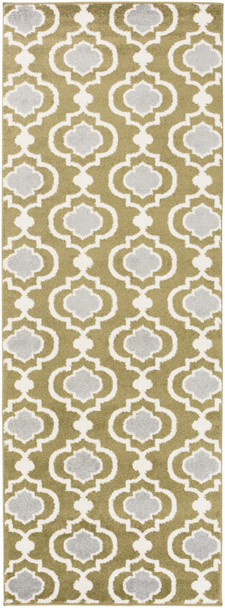 Surya Horizon HRZ-1019 Olive Area Rug 2'7'' x 7'3'' Runner