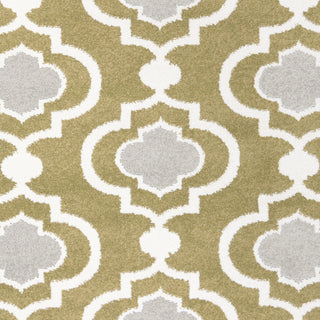 Surya Horizon HRZ-1019 Olive Machine Loomed Area Rug Sample Swatch