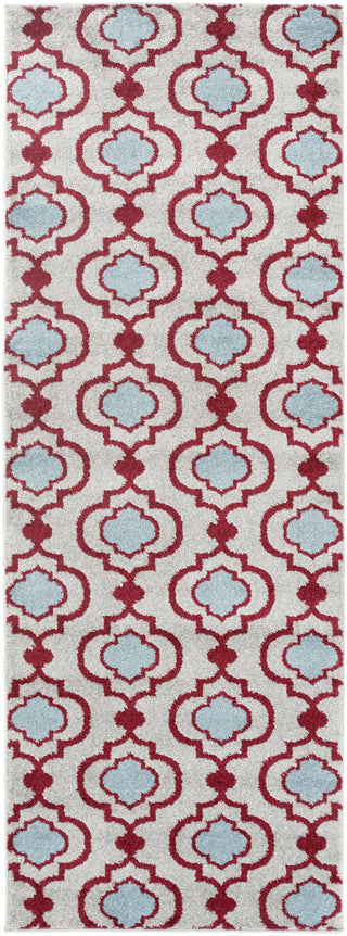 Surya Horizon HRZ-1020 Cherry Area Rug 2'7'' x 7'3'' Runner