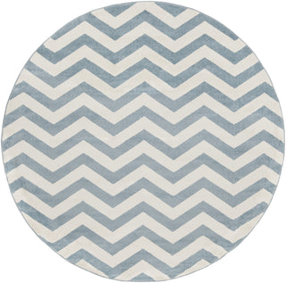 Surya Horizon HRZ-1025 Slate Area Rug 7'10'' Round