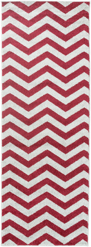 Surya Horizon HRZ-1027 Cherry Area Rug 2'7'' x 7'3'' Runner