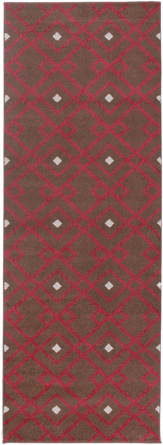 Surya Horizon HRZ-1029 Cherry Area Rug 2'7'' x 7'3'' Runner