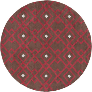 Surya Horizon HRZ-1029 Cherry Area Rug 7'10'' Round