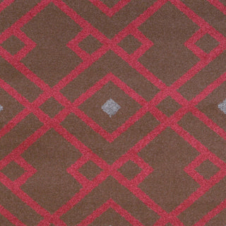 Surya Horizon HRZ-1029 Cherry Machine Loomed Area Rug Sample Swatch