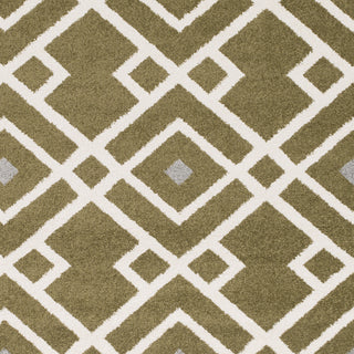 Surya Horizon HRZ-1030 Olive Machine Loomed Area Rug Sample Swatch