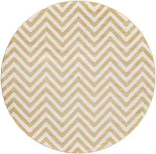 Surya Horizon HRZ-1032 Gold Area Rug 7'10'' Round