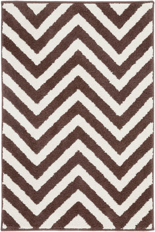 Surya Horizon HRZ-1033 Chocolate Area Rug 2' x 3'