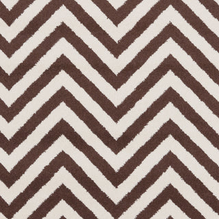 Surya Horizon HRZ-1033 Chocolate Machine Loomed Area Rug Sample Swatch