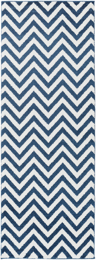 Surya Horizon HRZ-1039 Cobalt Area Rug 2'7'' x 7'3'' Runner