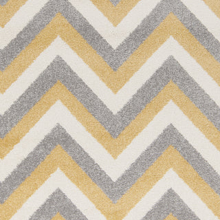 Surya Horizon HRZ-1040 Gold Machine Loomed Area Rug Sample Swatch