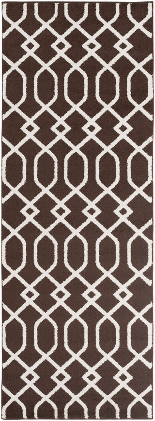 Surya Horizon HRZ-1042 Chocolate Area Rug 2'7'' x 7'3'' Runner