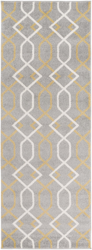 Surya Horizon HRZ-1043 Gray Area Rug 2'7'' x 7'3'' Runner