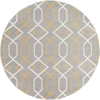 Surya Horizon HRZ-1043 Gray Area Rug 7'10'' Round