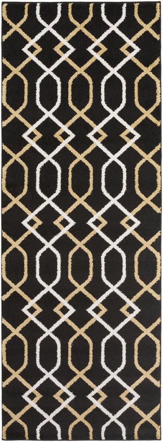 Surya Horizon HRZ-1044 Charcoal Area Rug 2'7'' x 7'3'' Runner