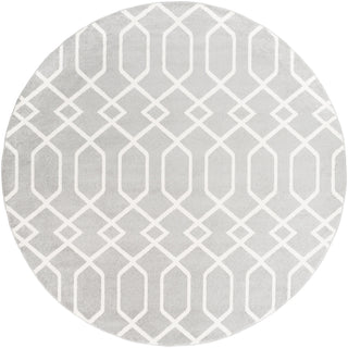 Surya Horizon HRZ-1045 Gray Area Rug 7'10'' Round