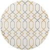 Surya Horizon HRZ-1047 Ivory Area Rug 7'10'' Round