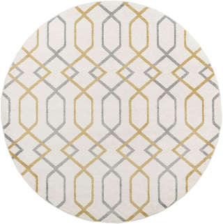 Surya Horizon HRZ-1047 Ivory Area Rug 7'10'' Round