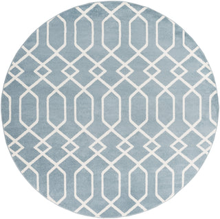 Surya Horizon HRZ-1049 Slate Area Rug 7'10'' Round