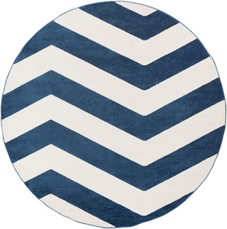 Surya Horizon HRZ-1053 Cobalt Area Rug 7'10'' Round