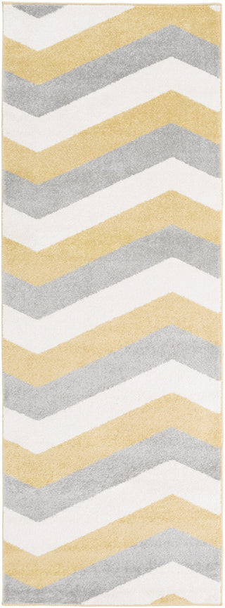 Surya Horizon HRZ-1055 Gold Area Rug 2'7'' x 7'3'' Runner