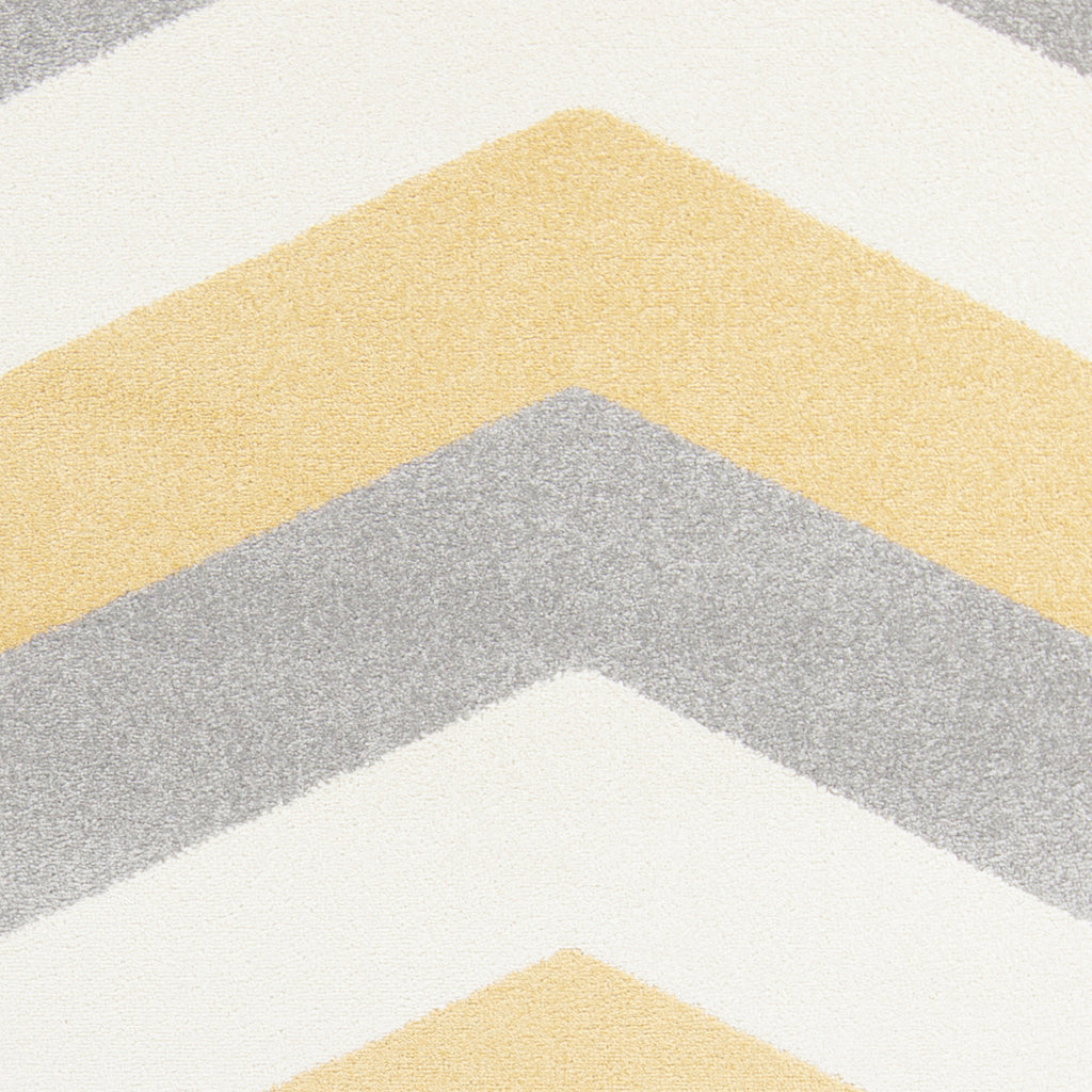 Surya Horizon HRZ-1055 Gold Machine Loomed Area Rug Sample Swatch