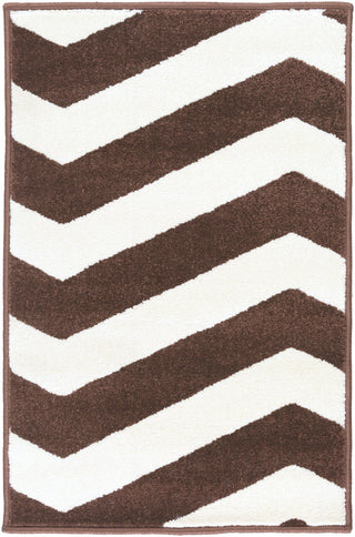 Surya Horizon HRZ-1058 Chocolate Area Rug 2' x 3'